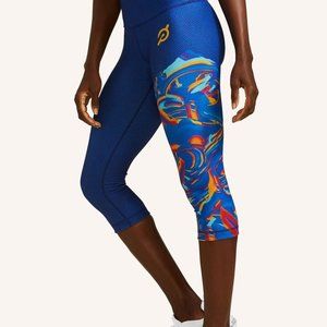 💙 PELOTON x Temi Cooker x WITH | BHM Edition High Waist Capri Leggings